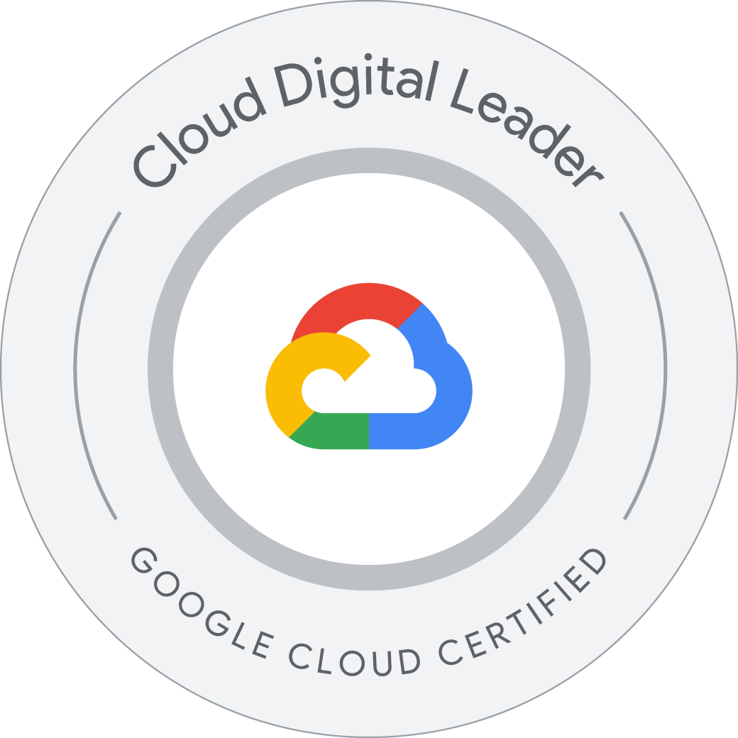 Cloud Digital Leader Certificate