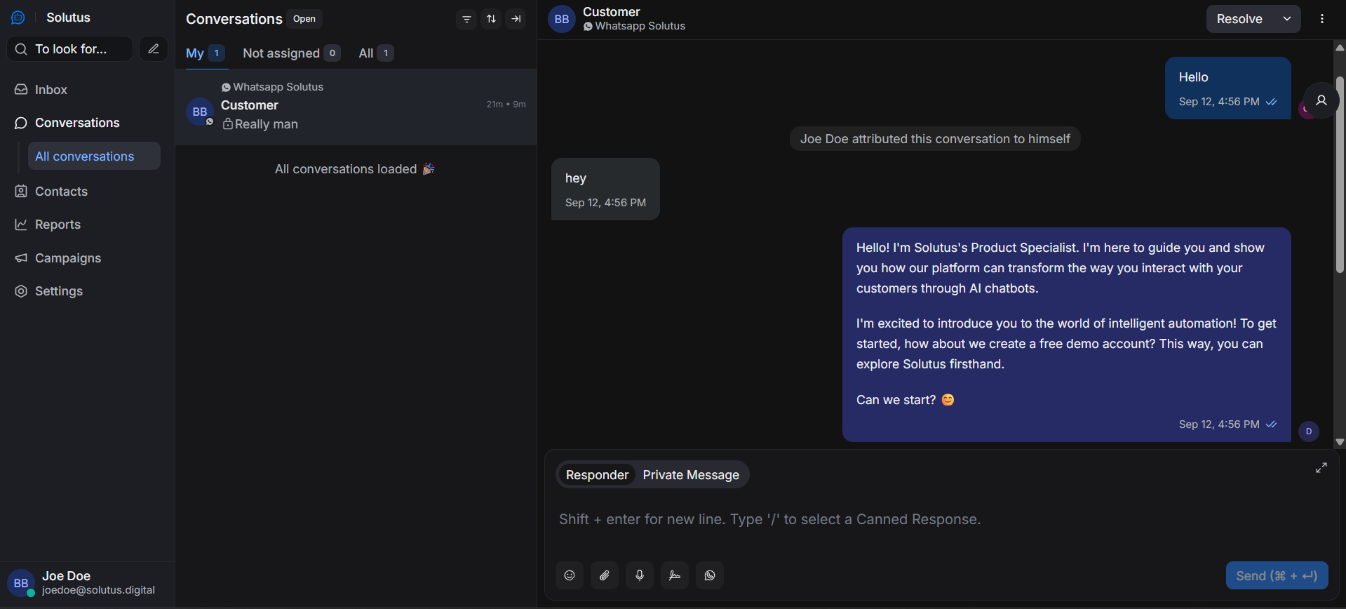 Solutus Platform Showcase